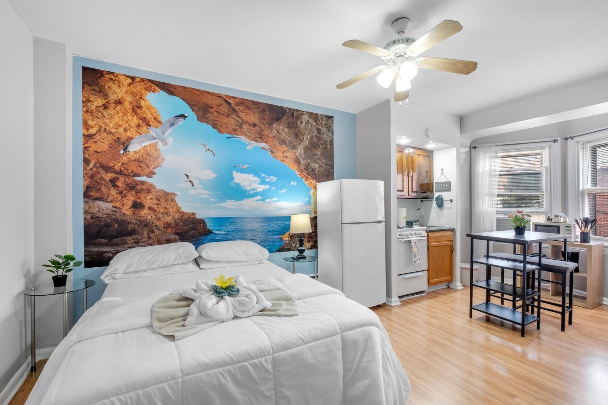 Stylish Studio In City Center Philadelphia Bagian luar foto